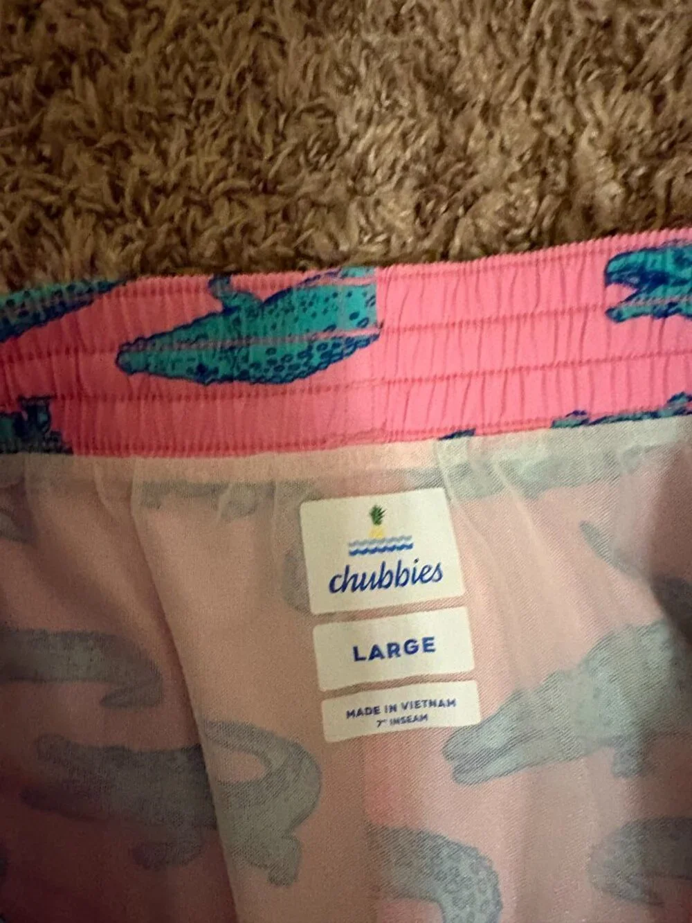 Chubbies Swim Trunk Large 7